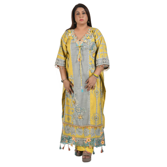 Kaftan With Plazoo